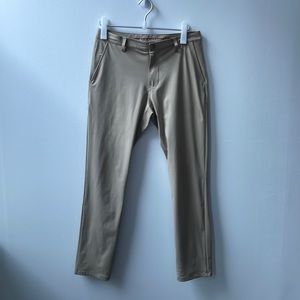 Rhone Khaki Commuter Pant Slim 30x30
